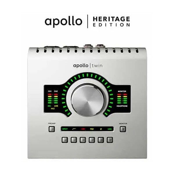 UNIVERSAL AUDIO APOLLO TWIN USB HE + HARDACASE UDG + PLUGINS GRATIS