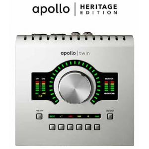 UNIVERSAL AUDIO APOLLO TWIN USB HE + HARDACASE UDG + PLUGINS GRATIS