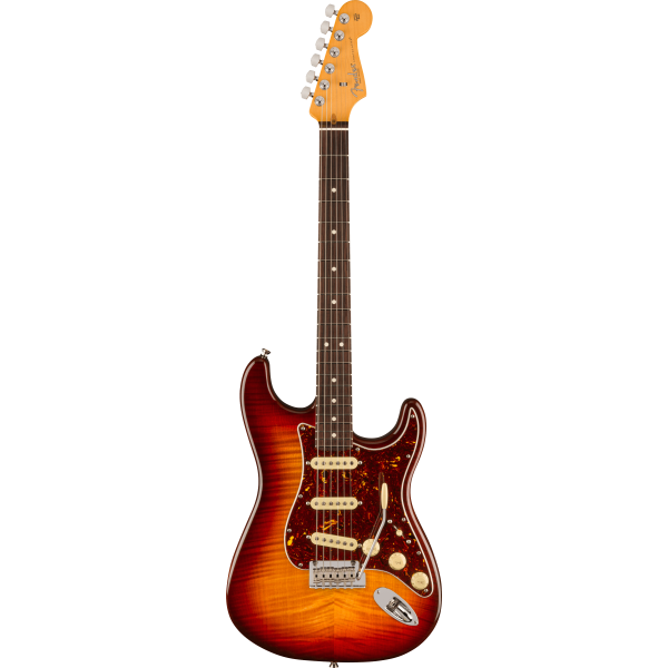 FENDER 70TH ANN AM PRO II STRAT RW COMET BURST