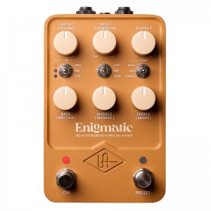 UNIVERSAL AUDIO UAFX ENIGMATIC 82OVERDRIVE SPECIAL AMP