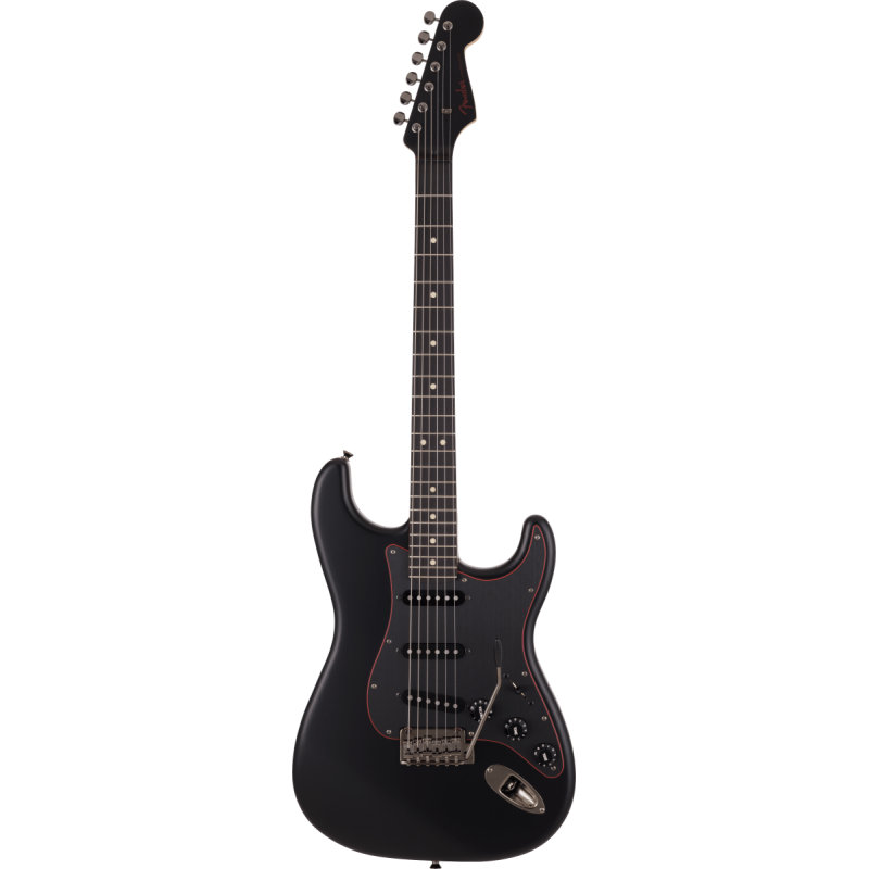 FENDER LTD HYBRID II STRAT RW NOIR BLK EC-22 - Ardemadrid-microFusa