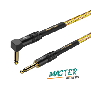 ROXTONE CABLE JACK JACK CODO 3M AMARILLO