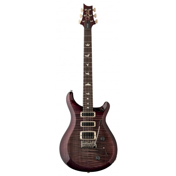 PRS S2 STUDIO FADED GRAY BLACK PURPLE BURST