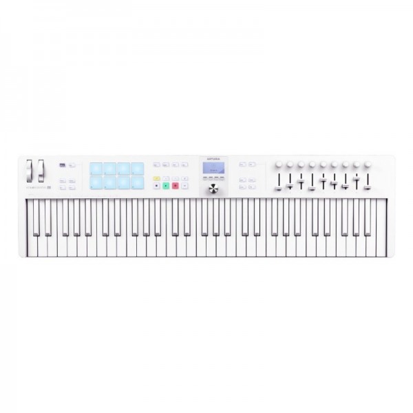 ARTURIA KEYLAB ESSENTIAL 61 MK3 ALPINE WHITE