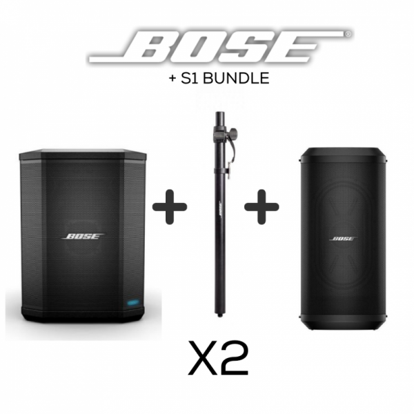 BOSE S1 + SUB 1 BUNDLE PACK X2