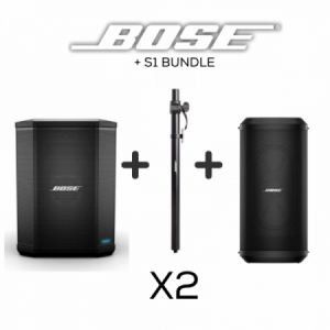 BOSE S1 + SUB 1 BUNDLE PACK X2