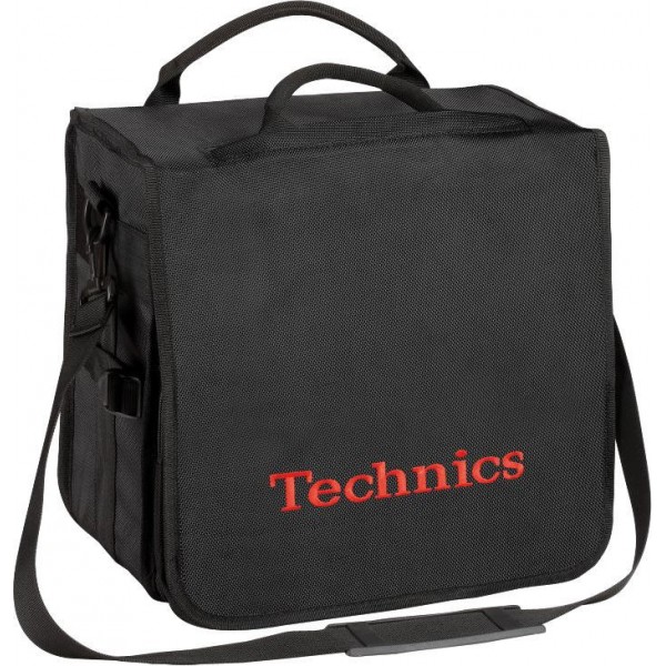 TECHNICS BACKBAG NEGRO-ROJO
