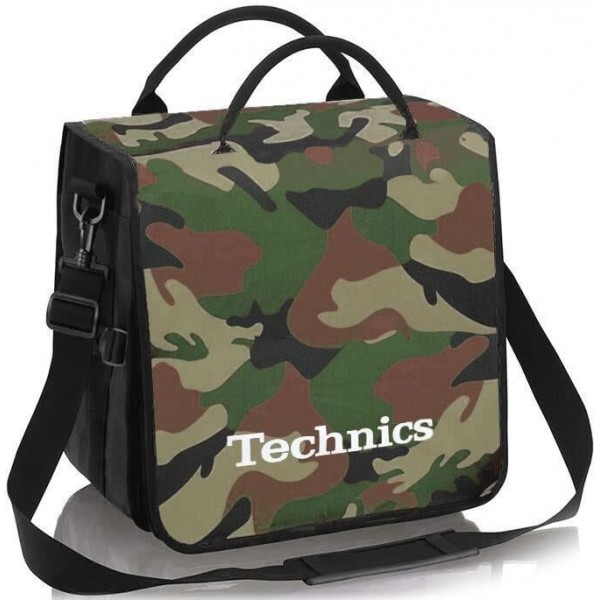 TECHNICS BACKBAG CAMUFLAJE VERDE - BLANCO