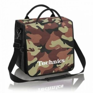 TECHNICS BACKBAG CAMUFLAJE MARRÓN - BLANCO