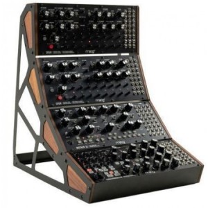 MOOG SEMI-MODULAR 4-TIER RACK STAND