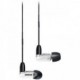 SHURE AONIC3 CON CABLE REMOVIBLE RMCE-UNI. MICRO Y CONTROL. BLANCO