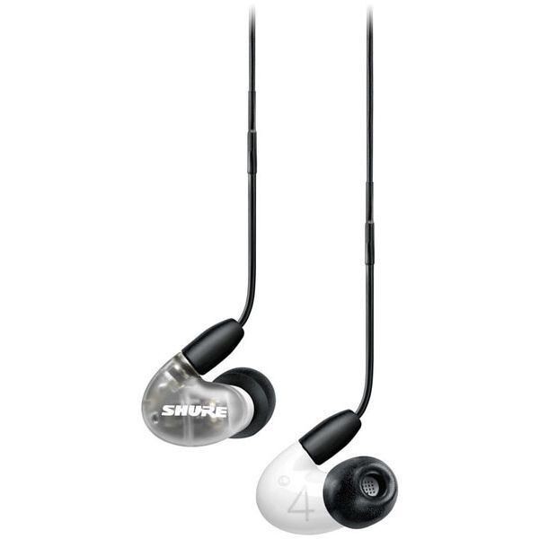 SHURE AONIC4 CON CABLE REMOVIBLE RMCE-UNI. MICRO Y CONTROL. BLANCO