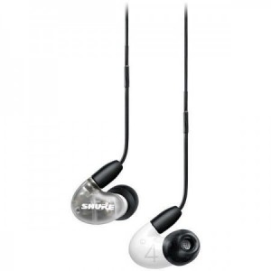 SHURE AONIC4 CON CABLE REMOVIBLE RMCE-UNI. MICRO Y CONTROL. BLANCO