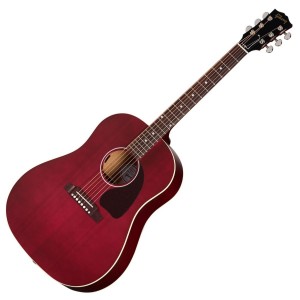 GIBSON J-45 SPECIAL SATIN WINE RED