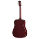 GIBSON HUMMINGBIRD SPECIAL SATIN WINE RED