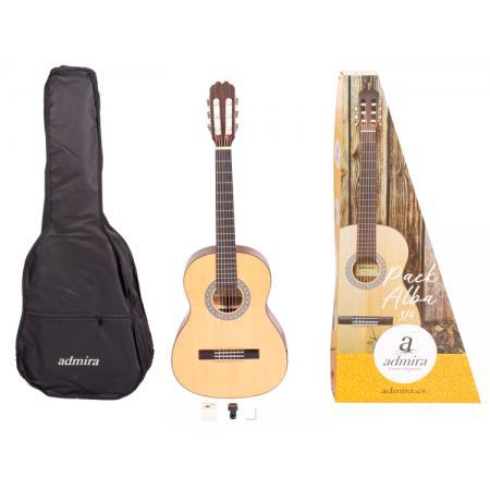 ADMIRA ALBA 3/4 CON FUNDA Y...