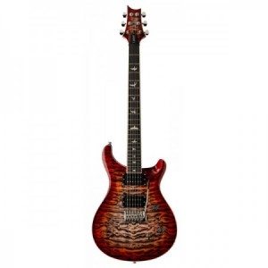PRS GUITARS SE CUSTOM 24-08 QUILT CHARCOAL CHERRY BURST
