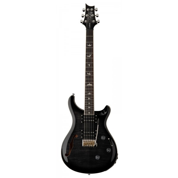 PRS GUITARS SE CUSTOM 24 SEMI-HOLLOW PIEZO CHARCOAL BURST