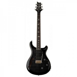 PRS GUITARS SE CUSTOM 24 SEMI-HOLLOW PIEZO CHARCOAL BURST