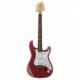 PRS GUITARS SE SILVER SKY DERBY RED