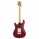 PRS GUITARS SE SILVER SKY DERBY RED