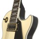 EPIPHONE LES PAUL CUSTOM ANTIQUE IVORY BLACK BACK