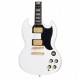 EPIPHONE SG CUSTOM IG ALPINE WHITE CON FUNDA