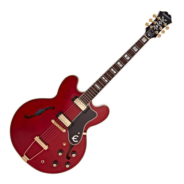 EPIPHONE MASTERBUILT GEM ARCHER SHERATON CHERRY RED