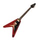 EPIPHONE FLYING V RUBY RED METALLIC CON FUNDA