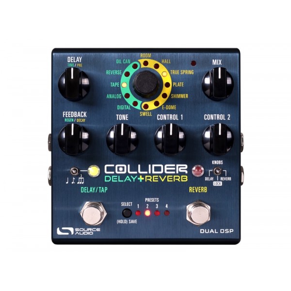 SOURCE AUDIO SA263 COLLIDER DELAY + REVERB