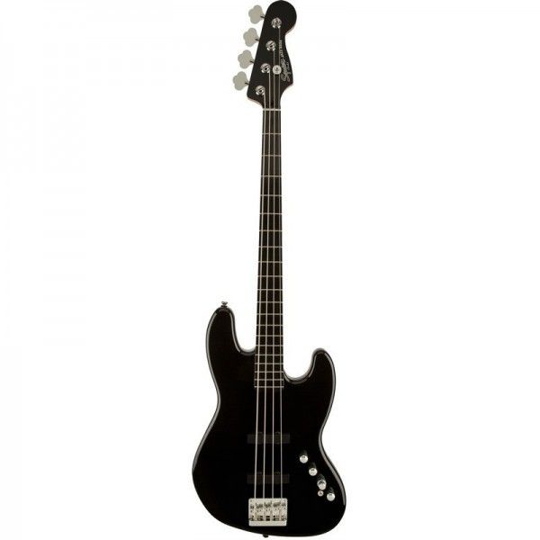 SQUIER JAZZ BASS DELUXE IV ACTIVE NEGRO EB