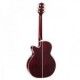 TAKAMINE GN75 CE WINE RED tras