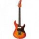 YAMAHA PACIFICA 611HFM LIGHT AMBER BURST