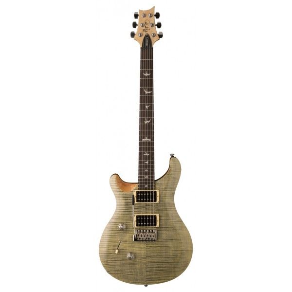 PRS SE CUSTOM 24 2018 TRAMPAS GREEN ZURDO front