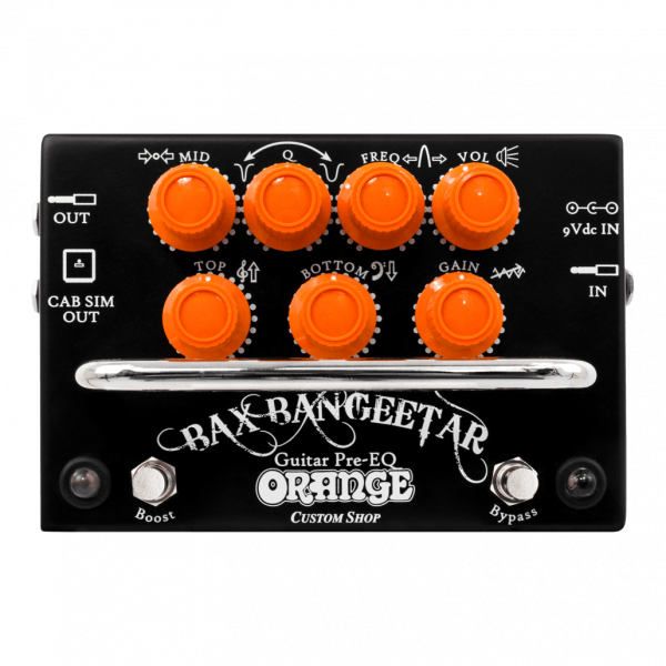 ORANGE BAX BANGEETAR NEGRO front