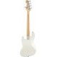 FENDER PLAYER JAZZ BASS POLAR WHITE V PF back