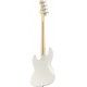 FENDER PLAYER JAZZ BASS FRETLESS PF WHITE back