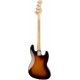 FENDER PLAYER JAZZ BASS SUNBURST PF ZURDO back