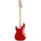 FENDER PLAYER PRECISION BASS SONIC RED PF back