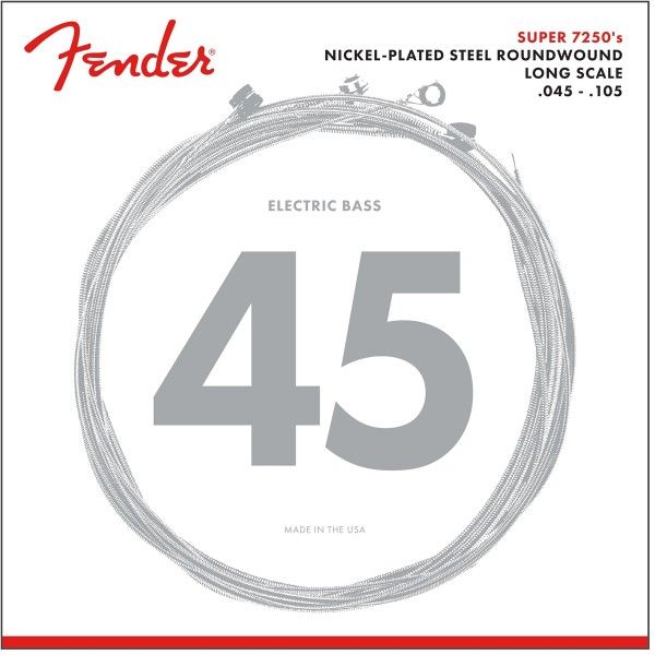 FENDER NICKEL PLATED STEEL ROUNDWOUND 45-105