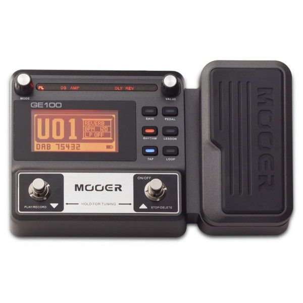 PEDALERA MOOER MULTIEFECTOS GE100