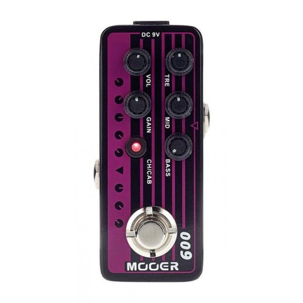 MOOER MICRO PREAMP 009 BLACKNIGHT