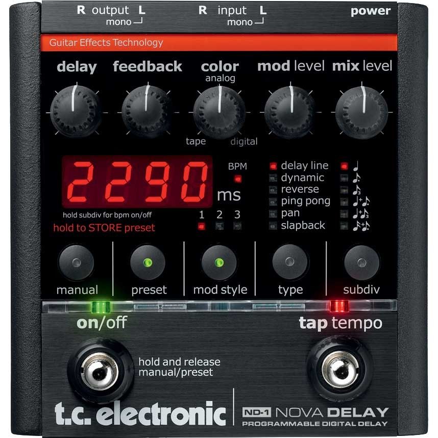 TC ELECTRONIC ND-1 NOVA DELAY - Ardemadrid-microFusa