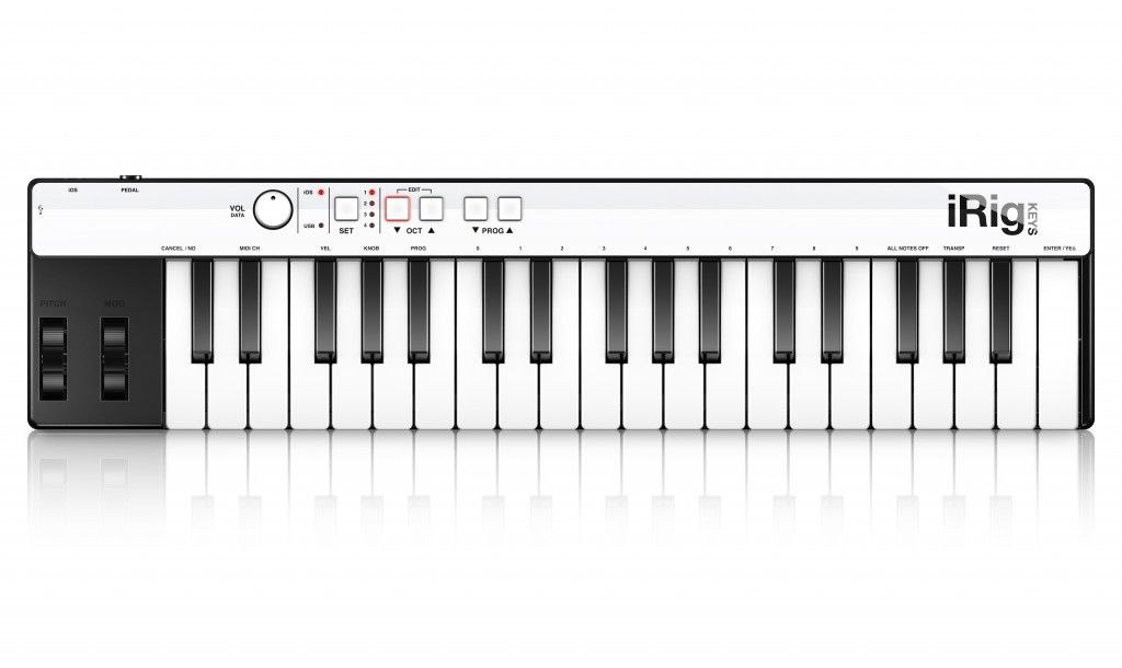 iRig Keys 2 Pro(37鍵フルサイズ鍵盤)IK Multimedia パソコンでもiOS
