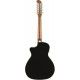 FENDER VILLAGER V3 12 CUERDAS JETTY BLACK back