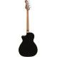 FENDER KINGMAN BASS V2 JETTY BLACK back