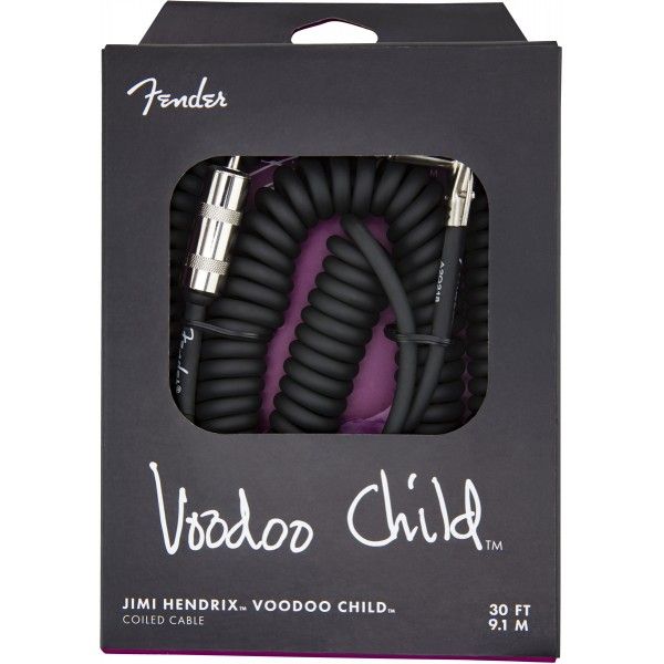 FENDER CABLE JH VOODOO CHILD NEGRO