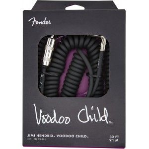 FENDER CABLE JH VOODOO CHILD NEGRO