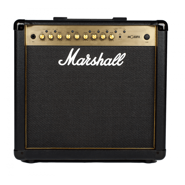 MARSHALL MG50 GOLD front