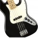 FENDER PLAYER JAZZ BASS NEGRO MP detalle